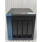 BackupMyFilesNow TS-451D 4-disk NAS network storage device with 4K display and enterprise cloud drive capabilities.