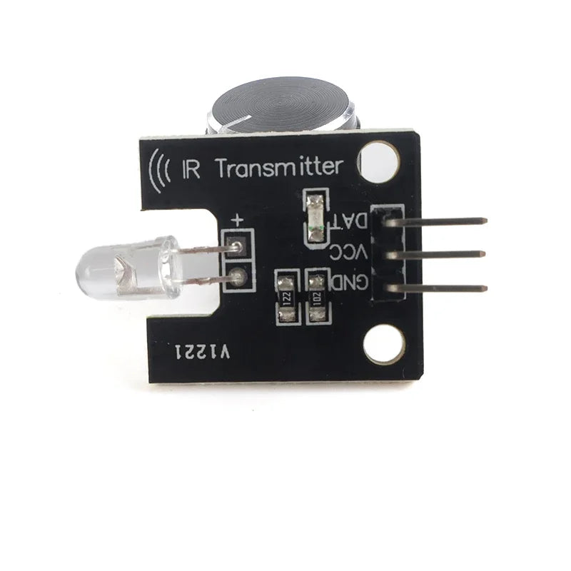 IR Infrared Transmitter and Receiver Kit for Arduino, 38KHz, 10M range, for remote control, smart home, RC car, DIY electronics projects