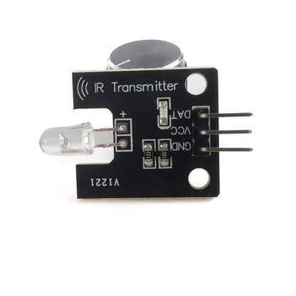 IR Infrared Transmitter and Receiver Kit for Arduino, 38KHz, 10M range, for remote control, smart home, RC car, DIY electronics projects