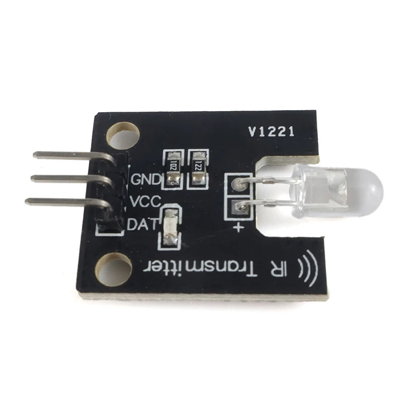 IR Infrared Transmitter Receiver Kit for Arduino, 38KHz, 10M range, for remote control, smart home, RC car, DIY electronics project