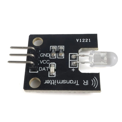 IR Infrared Transmitter Receiver Kit for Arduino, 38KHz, 10M range, for remote control, smart home, RC car, DIY electronics project