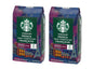 Starbucks Whole Bean Dark Roast Espresso Coffee, 100% Arabica, 18 oz bag showing the coffee beans and packaging.