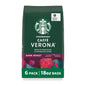 Starbucks Whole Bean Dark Roast Coffee, Espresso Roast, 100% Arabica, 18 oz bag for rich, bold flavor.