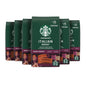 Six 18 oz bags of Starbucks Dark Roast Italian Roast Ground Coffee, 100% Arabica, in a pack from BACKUPMYFILESNOW.COM®