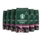 Six 18 oz bags of Starbucks Dark Roast Sumatra Ground Coffee, 100% Arabica, in a pack from BACKUPMYFILESNOW.COM®.