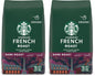 Six 18 oz bags of Starbucks Dark Roast Coffee, Sumatra Arabica ground coffee, branded by BACKUPMYFILESNOW.COM®.
