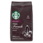 Six 18 oz bags of Starbucks Dark Roast Sumatra Ground Coffee, 100% Arabica, in packaging with coffee beans and branding.