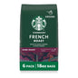 Six 18 oz bags of Starbucks Dark Roast Sumatra Ground Coffee, 100% Arabica, in a pack from BACKUPMYFILESNOW.COM®.