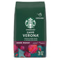 Six 28 oz packages of Starbucks Dark Roast Ground Coffee, French Roast, suitable for hot or iced coffee brewing.