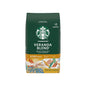 Six 28 oz bags of Starbucks Blonde Roast Ground Coffee Veranda Blend, perfect for hot or iced coffee.
