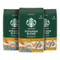Six 28 oz packages of Starbucks Blonde Roast Ground Coffee Veranda Blend, ideal for hot or iced coffee, by BACKUPMYFILESNOW.COM®.