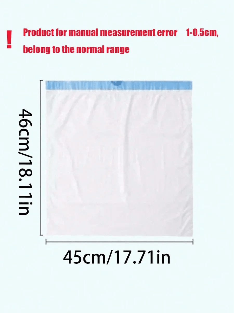 15-pack of thick trash bags with drawstring, suitable for home, kitchen, restaurant, and living room garbage disposal.