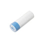 Roll of 15 thick trash bags with drawstrings, suitable for home, kitchen, restaurant, and garbage sorting.