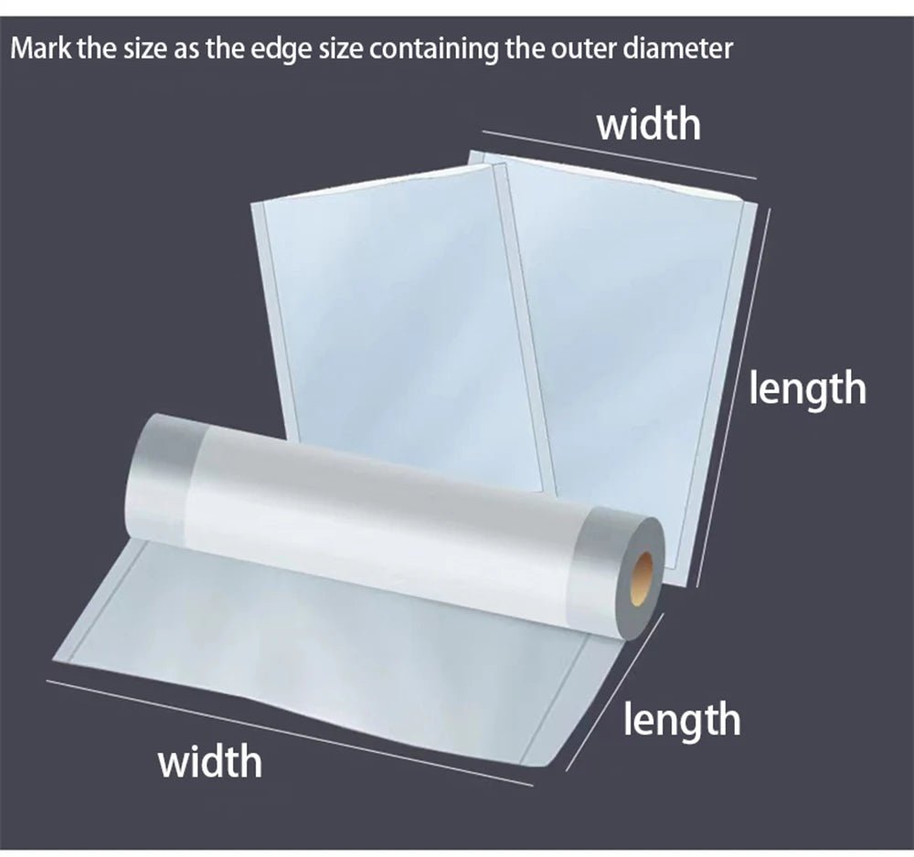 Reusable food vacuum sealer bags from BACKUPMYFILESNOW.COM®, 500cm roll, BPA-free, ideal for storage, meal prep, and sous videCooking.