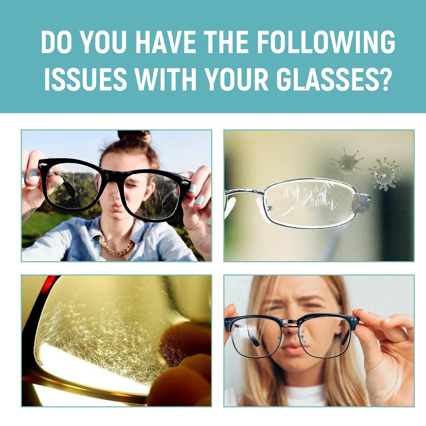 BackupMyFilesNow® professional lens cleaner spray for glasses, 100ml, anti-scratch protection, dust remover, eyewear maintenance.