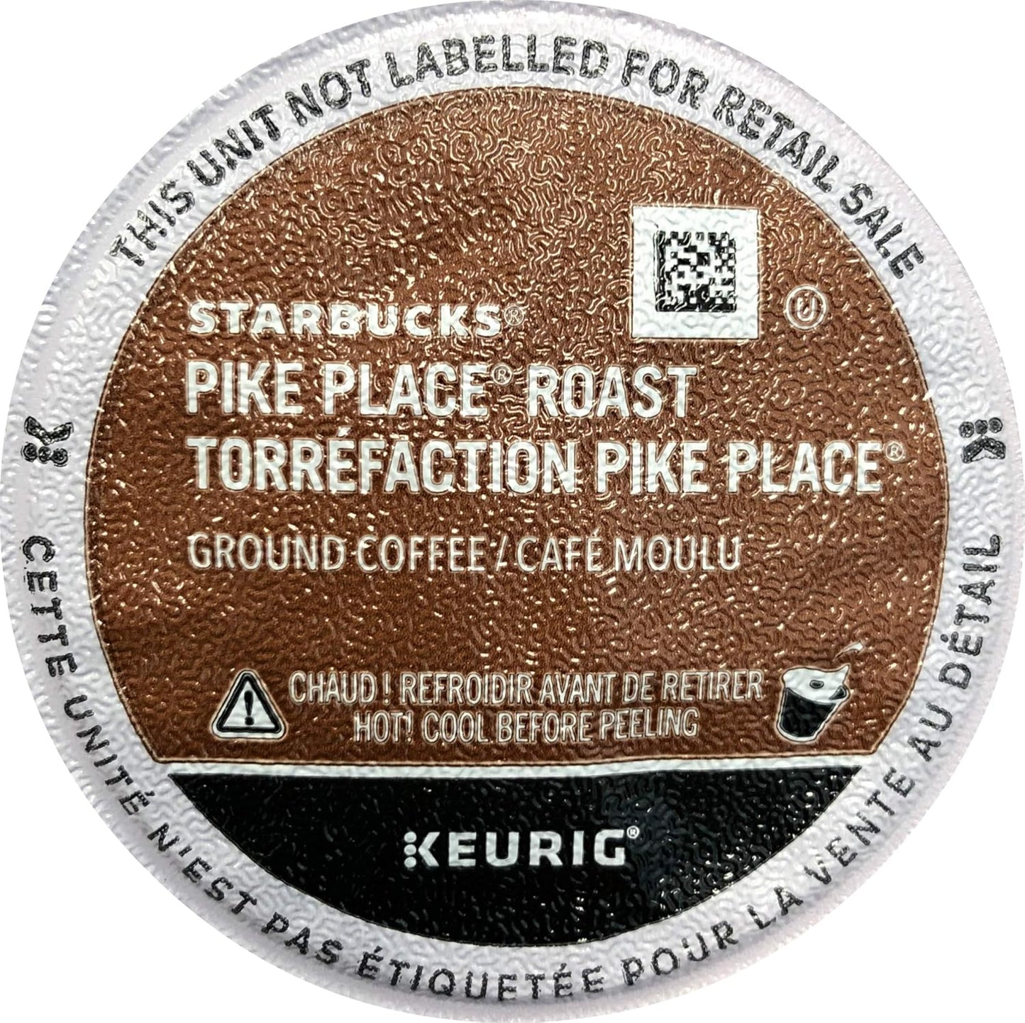 BackupMyFilesNow® Starbucks Pike Place Roast K-Cup coffee pods, medium roast for hot or iced coffee, 10-pack Keurig compatible.