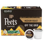 BackupMyFilesNow® Peet's Coffee Medium Roast Keurig K-Cup Pods, 100% Arabica from Brazil, 88 count, four boxes of 22 pods each.
