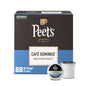 BackupMyFilesNow® Peet's Coffee Medium Roast Keurig K-Cup Pods, 100% Arabica Brazil, 4 boxes of 22 pods each, total 88 pods.