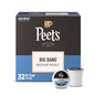 BackupMyFilesNow.com® Peet's Coffee Big Bang Medium Roast Arabica single serve coffee pods, 32-count box, for coffee makers.