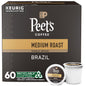 BackupMyFilesNow® Peet's Coffee Big Bang Medium Roast Single Serve Coffee Pods, 100% Arabica, 32-count box.