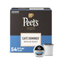 BackupMyFilesNow® Peet's Coffee Café Domingo medium roast Arabica single serve coffee pods, 32-count box, 10-pack.