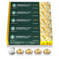 Pack of 50 Starbucks by Nespresso Vertuo Blonde Roast Espresso pods, 1.35 oz each, shown in a 10-count pack for Vertuo coffee brewing.