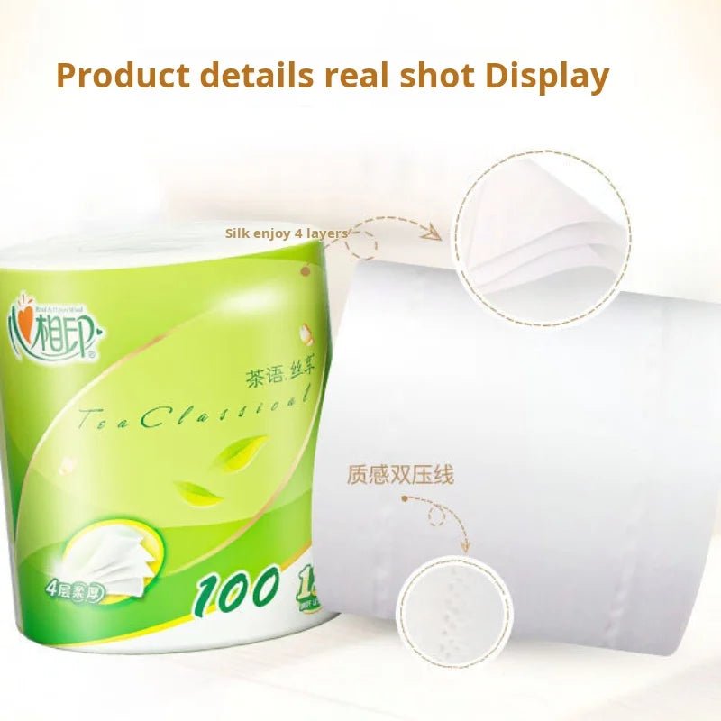 Heart print white core paper towels and toilet paper rolls from BACKUPMYFILESNOW.COM®, ideal for household wiping and stock-up needs.