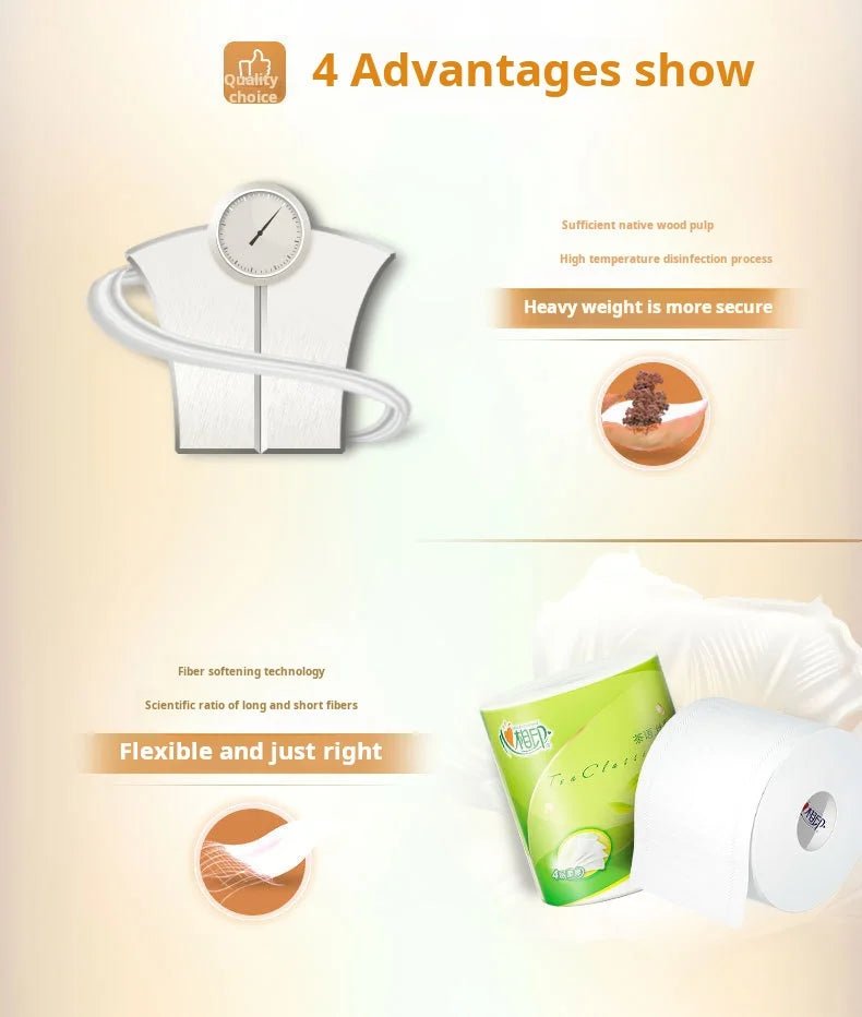 Heart print white core paper towels and toilet paper rolls from BACKUPMYFILESNOW.COM®, ideal for household wiping and stock-up use.