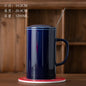 Large yellow ceramic mug with a handle, 1000ml capacity, ideal for coffee, milk, or water, from BackupMyFilesNow.com