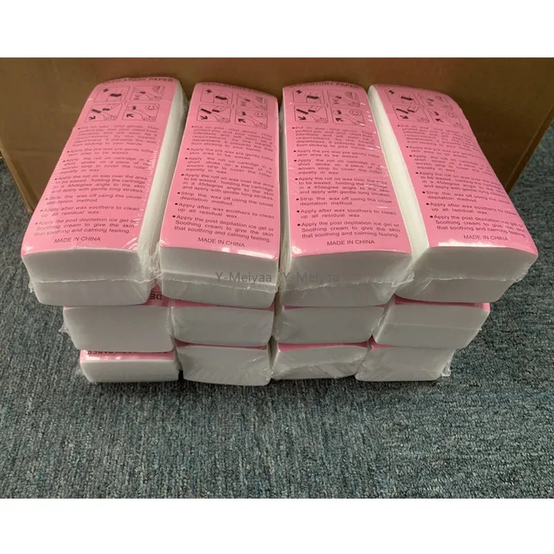 Assorted packs of nonwoven body cloth hair removal wax paper rolls for epilators, high-quality wholesale from BACKUPMYFILESNOW.COM®