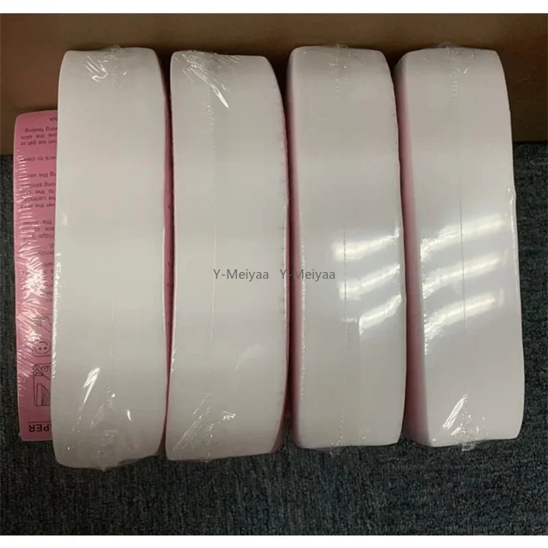 Set of 1000 nonwoven body cloth wax strips for hair removal, high-quality epilator wax paper roll for effective hair removal.
