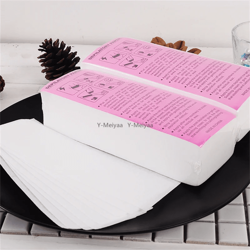 Assorted rolls of nonwoven body cloth hair removal wax paper strips for epilators, high-quality wholesale from BACKUPMYFILESNOW.COM®.
