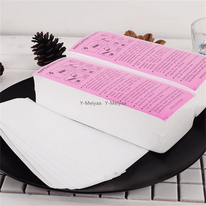 Assorted rolls of nonwoven body cloth hair removal wax paper strips for epilators, high-quality wholesale from BACKUPMYFILESNOW.COM®.