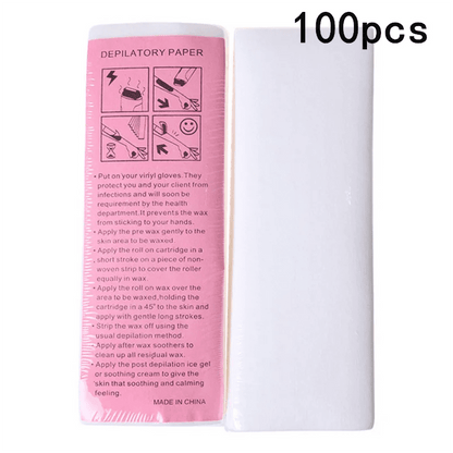 High-quality nonwoven body cloth and wax strip paper rolls for hair removal, available in bulk from BACKUPMYFILESNOW.COM®
