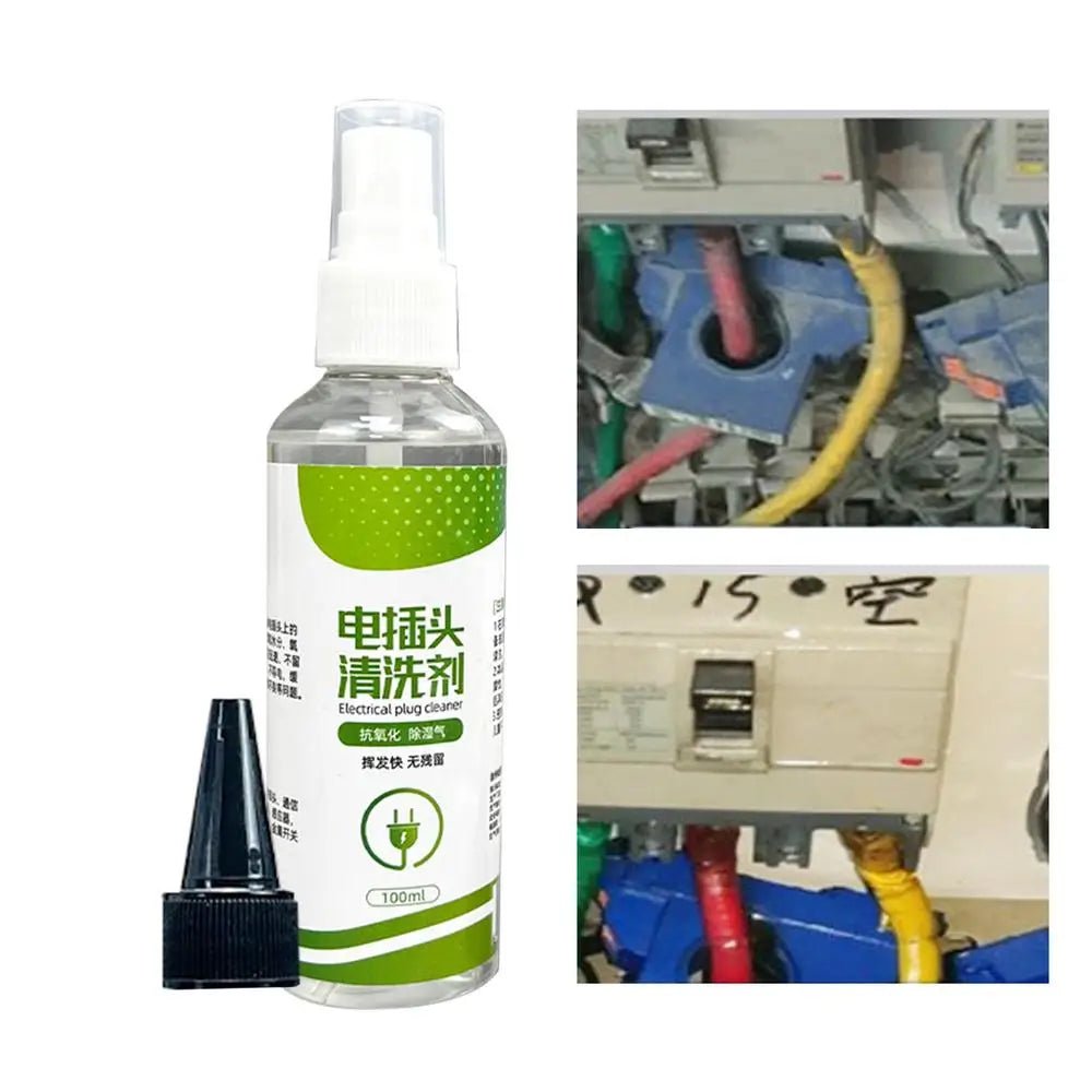 BackupMyFilesNow® 100ml electric parts cleaner aerosol for sensitive electronics, portable degreasing spray for school equipment.
