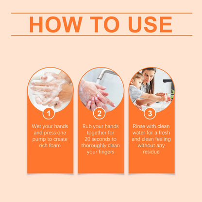 BackupMyFilesNow.com moisturizing hand liquid soap in a 100ml box, gentle cleansing, hydrating, refreshing, and fragrance.