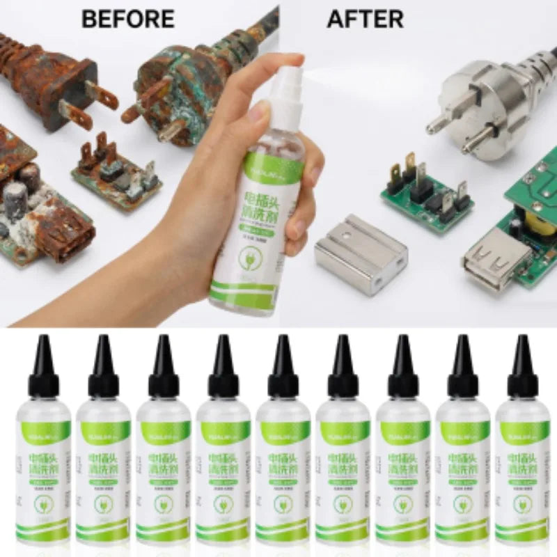 BackupMyFilesNow® 100ml electrical cleaner spray for electronics and car plugs, fast-drying industrial equipment degreaser aerosol.