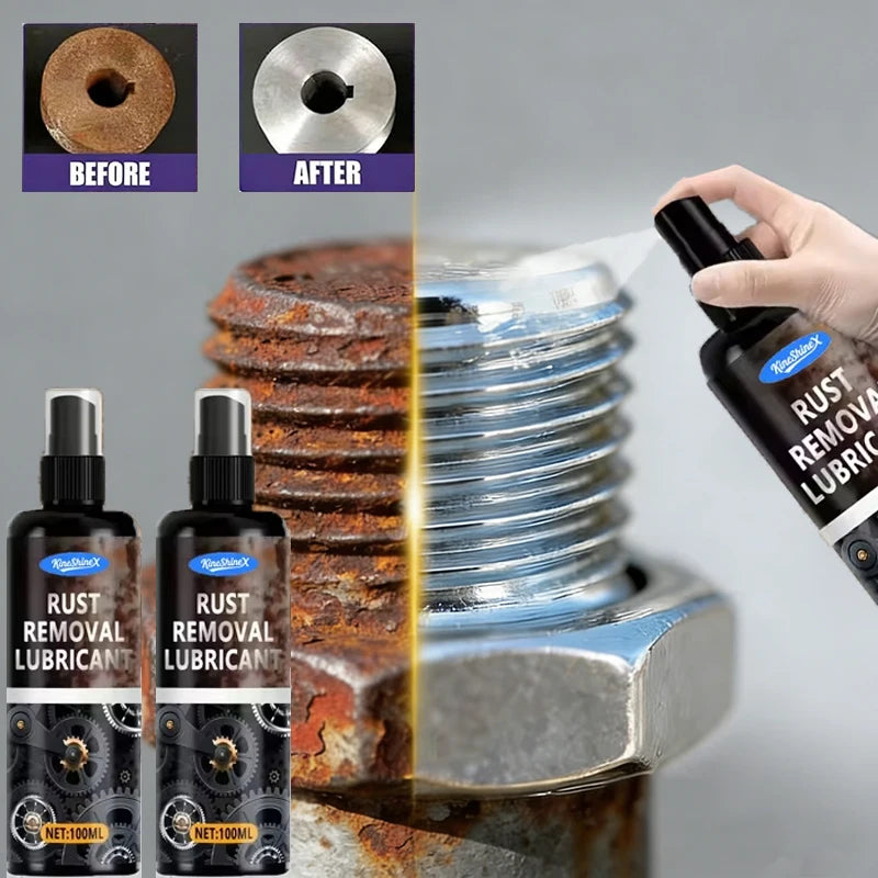 BackupMyFilesNow® 100ml industrial vehicle rust prevention sponge with Y Oil rust remover and cleaner for metal rust removal.