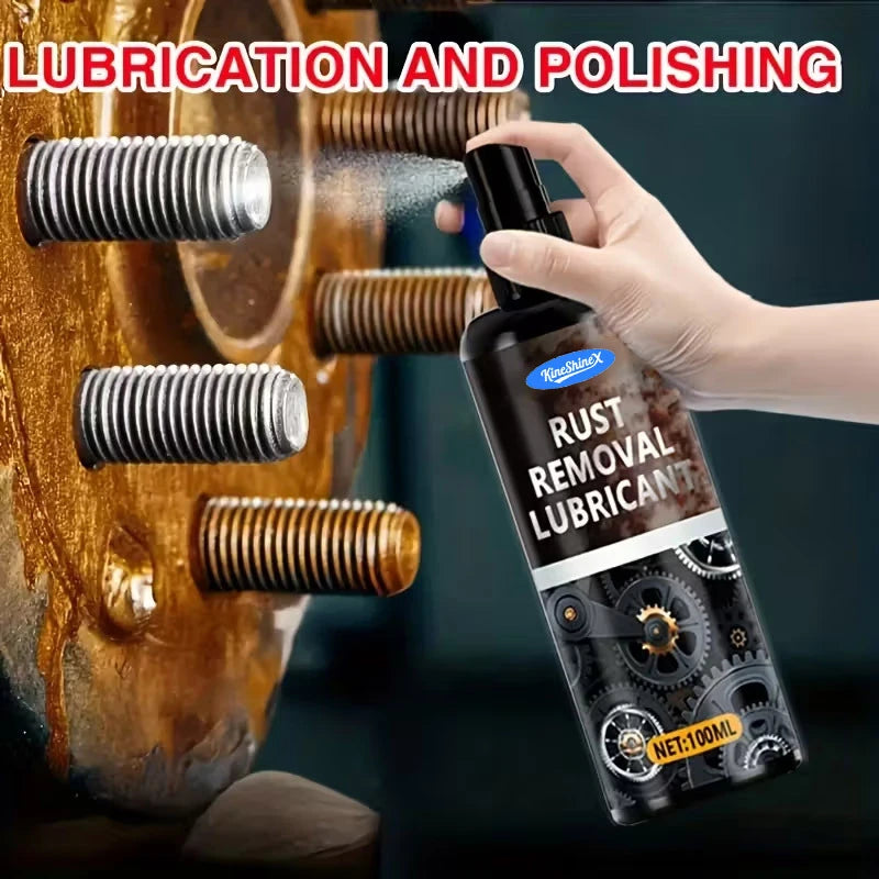 BackupMyFilesNow® 100ml gift sponge with industrial vehicle rust prevention lubricant, Y oil rust remover for metal cleaning.