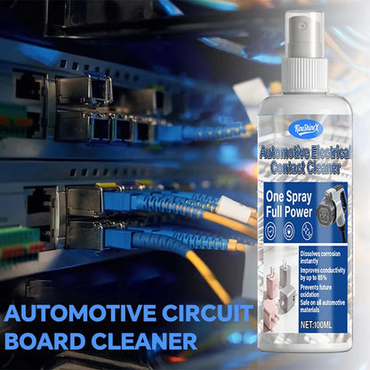 BackupMyFilesNow® automotive electrical contact cleaner aerosol spray, fast-drying electronic cleaner for heavy-duty industrial equipment.