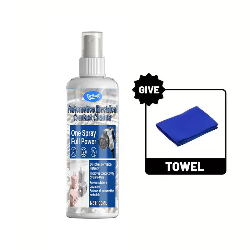 BackupMyFilesNow® automotive electrical contact cleaner spray, fast-drying electronic cleaner for heavy-duty industrial equipment.