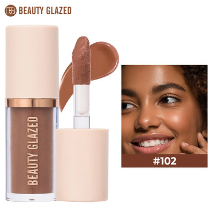 Beauty Glazed 2025 liquid contour palette with two shades for V-face shaping, waterproof matte face makeup, and facial contour enhancement.