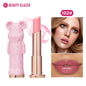 Beauty Glazed Bear moisturizing lipstick and colored lip balm with watery, nourishing formula, easy to apply and vibrant in color.