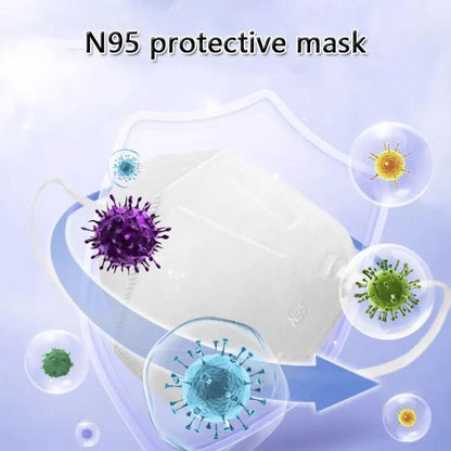 10-piece disposable N95 face masks for health protection, dust and droplet prevention, with breathable design from BackupMyFilesNow.com