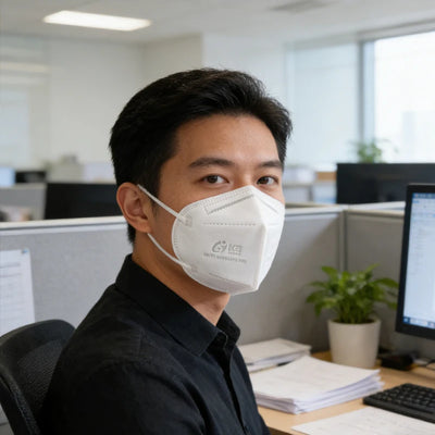 10-pack of breathable N95 face masks by BackupMyFilesNow.com for dust, droplet, and health protection, disposable and comfortable.