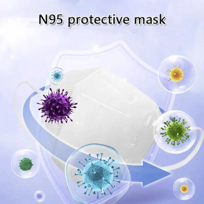 10-pack N95 face masks by BackupMyFilesNow.com, breathable disposable masks for dust and droplet protection, health safety.