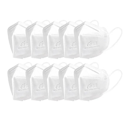10-pack N95 face masks by BackupMyFilesNow.com, breathable disposable masks for dust, droplets, and health protection.