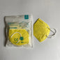Set of 10 black FFP2 masks for adults, CE approved dustproof respirators, KN95 face masks, available in multiple colors.