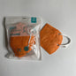 Set of 10 black FFP2 masks for adults, CE approved dustproof respirators, KN95 face masks, includes 12 color options.