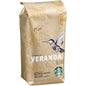 Starbucks Blonde Roast whole coffee beans in a 12 oz bag, ideal for hot or iced Veranda Blend coffee, by BACKUPMYFILESNOW.COM®.